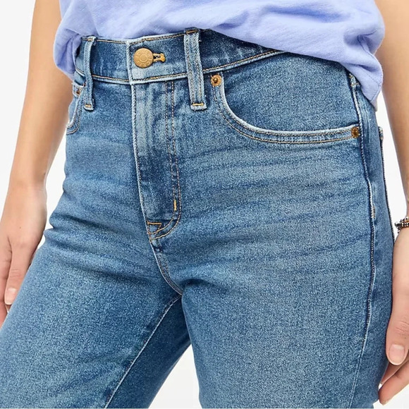 J.Crew Tall Essential Straight Leg All Day Stretch Jeans Size T24 - Picture 2 of 4